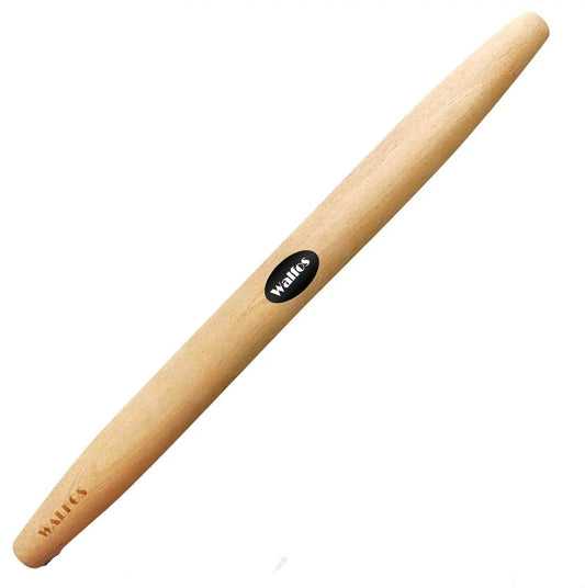 Rouleau à Pâtisserie  en Bois de Hêtre – Idéal pour Pizza, Pâtes, Gâteaux, et Biscuits – Outil de Cuisine Non-Adhérent