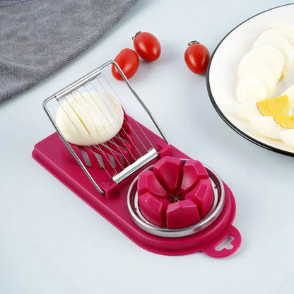 Multifunctional egg slicer – perfect cut