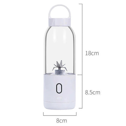 Blender Portable BALASHOV 500ml – Mini Blender Juicer avec Lames en Acier Inoxydable – Mixeur Smoothie avec Éjection Automatique de Pulpe - Ustensile de chef
