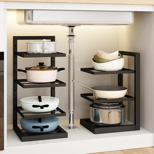 Organisateur Sous-Évier Cuisine – Rack 3/4 Étages