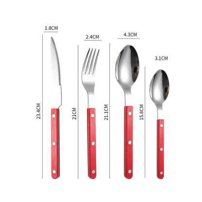 Couverts en Inox – Set Élégant 1 personne