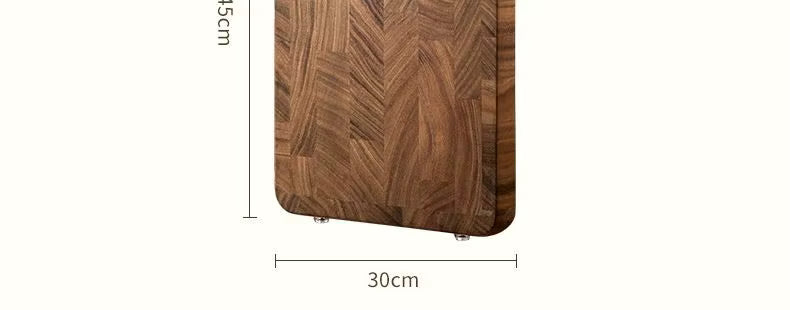 Planche à découper en bois de noyer noir – Robuste & élégante