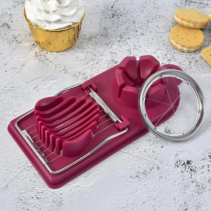 Multifunctional egg slicer – perfect cut