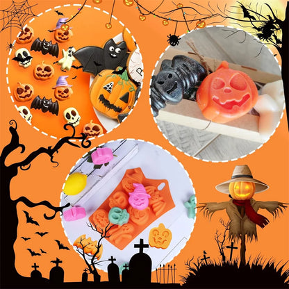 Set de 3 Moules Silicone Halloween – Chocolats & Bonbons