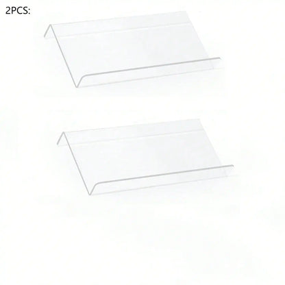 Organisateur de tiroir pour épices en acrylique – Rack à épices incliné pour une lecture facile, disponible en clair et noir - Ustensile de chef
