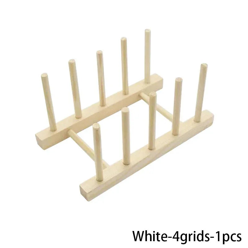 Organisateur de Vaisselle en Bois – Pratique & Éco