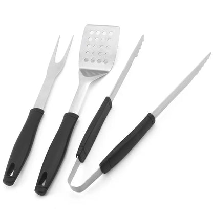 Kit d'Outils de Barbecue en Acier Inoxydable – Résistant à la Chaleur et Facile à Nettoyer, Pour 1 à 5 Personnes - Ustensile de chef