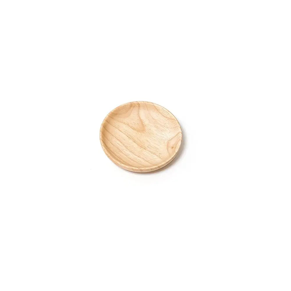 Assiettes en bois naturel – Plateau multifonction sain