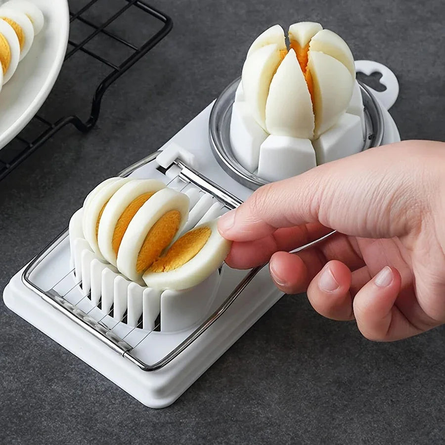 Multifunctional egg slicer – perfect cut