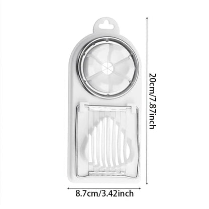 Multifunctional egg slicer – perfect cut