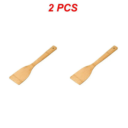 Spatule Plate en Bambou – Ustensile Écologique et Durable pour Votre Cuisine - Ustensile de chef
