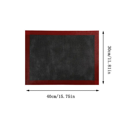 Tapis de Cuisson en Silicone 30x40cm – Antiadhésif, Réutilisable et Résistant à la Chaleur - Ustensile de chef