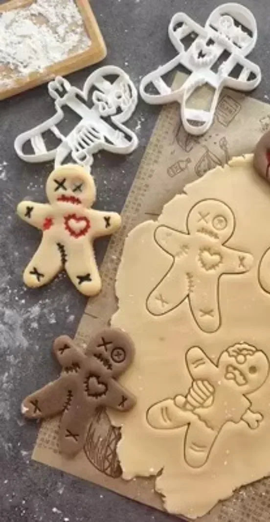 Emporte-Pièces Cookie Cutter Noël & Halloween – Plastique
