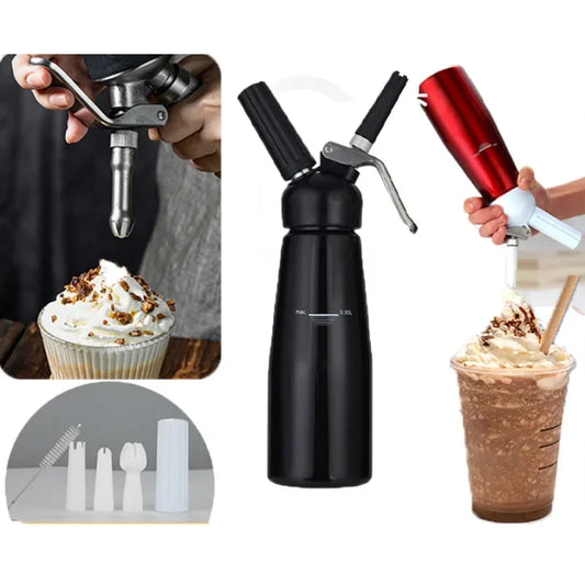 Siphon à Crème Professionnel 250ml – Chantilly, Mousse & Desserts Maison - Ustensile de chef