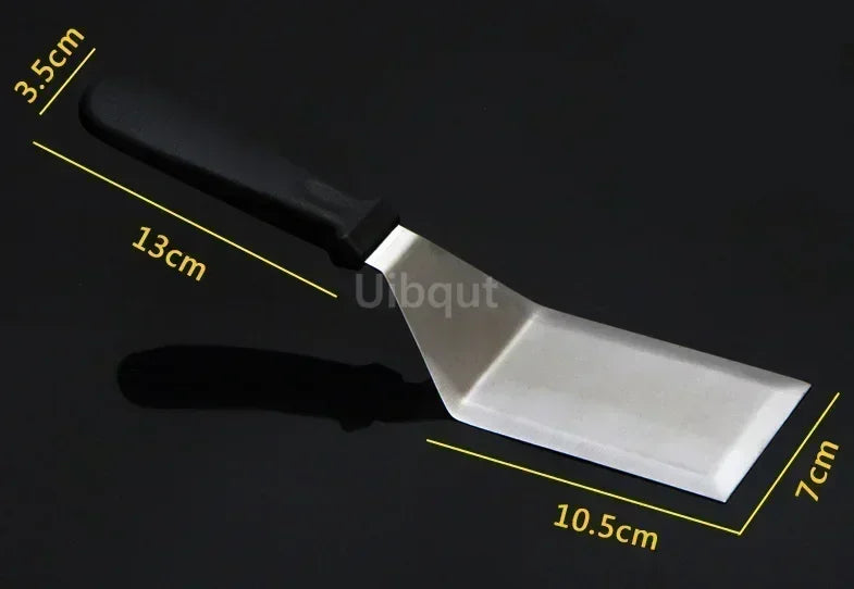 Spatule inox alimentaire pour cuisson saine