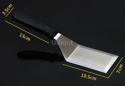 Spatule inox alimentaire pour cuisson saine