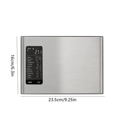 Balance de cuisine intelligente inox 304 avec application – La précision au service d'une cuisine mieux organisée