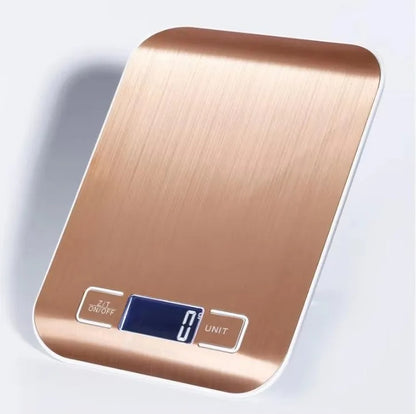 Balance de cuisine numérique inox design – La précision au quotidien avec un écran LED moderne.