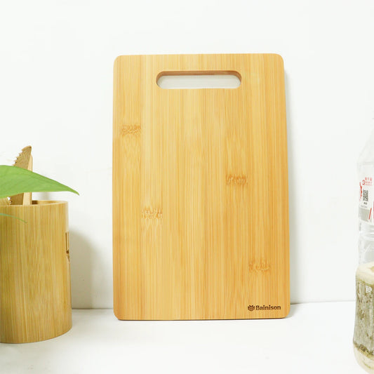 Planche à découper bambou Balinson avec poignée pour une cuisine pratique et élégante