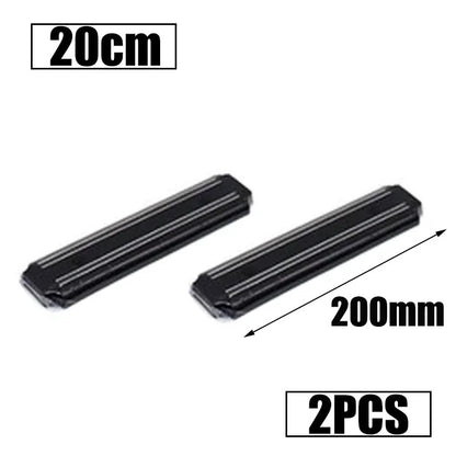 Ensemble de 2 Barres Magnétiques Couteaux Inox de 20 cm pour une cuisine organisée