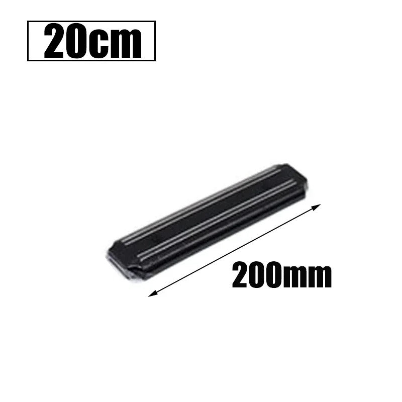 Barre Magnétique Couteaux Inox de 20cm pour un rangement pratique et sécurisé des couteaux de cuisine