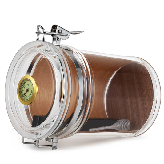 Bocal de Rangement Hermétique avec Couvercle Humidificateur en verre transparent pour conserver les aliments