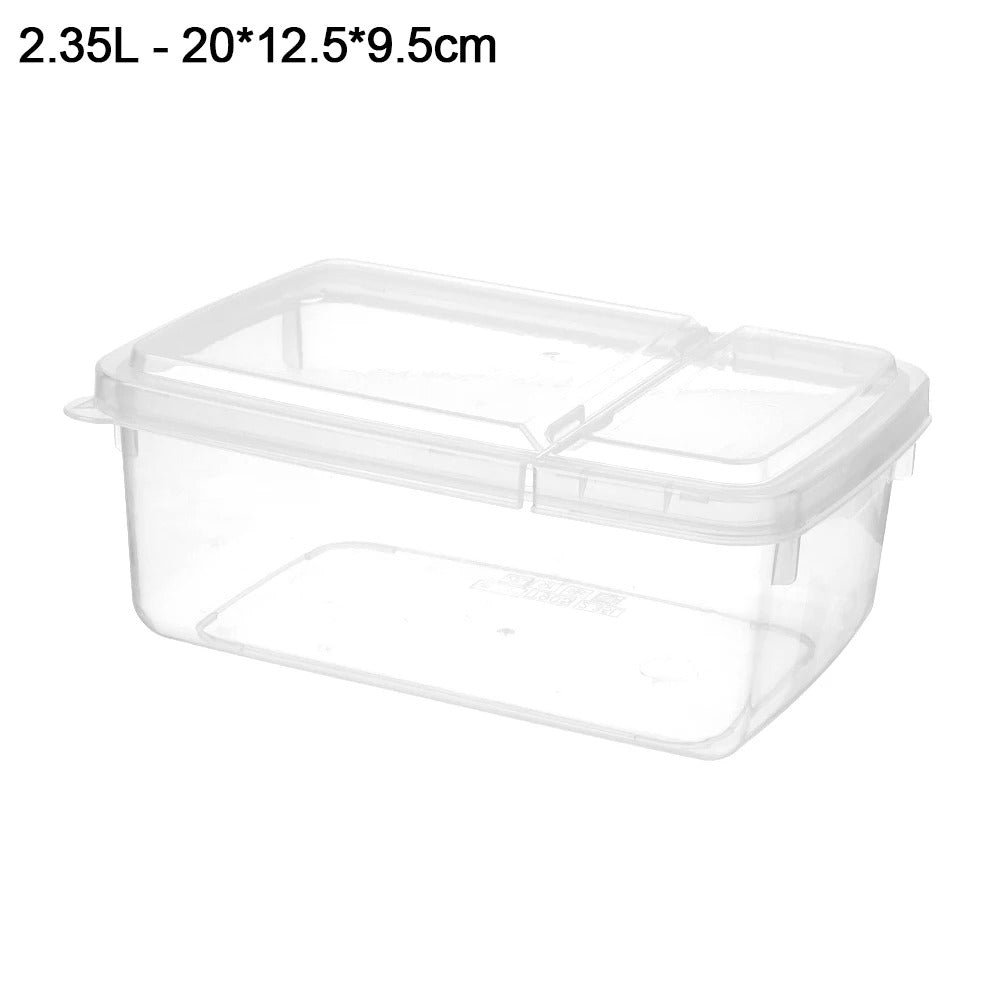 Boîte à Lunch Hermétique en Plastique – 300 ml à 2,35 L, idéale pour conserver les aliments au frais