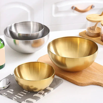 Bol en Acier Inoxydable 304 - Élégant disponible en trois tailles pour la cuisine moderne