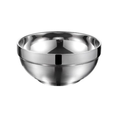 Bol Inox Cuisine – Résistant, Léger, Plusieurs Tailles en acier inoxydable brillant pour préparation alimentaire