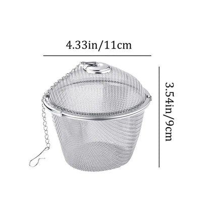 Boule à Thé Inox Multifonction – Infuseur Thé & Épices en acier inoxydable pour infusions parfaites