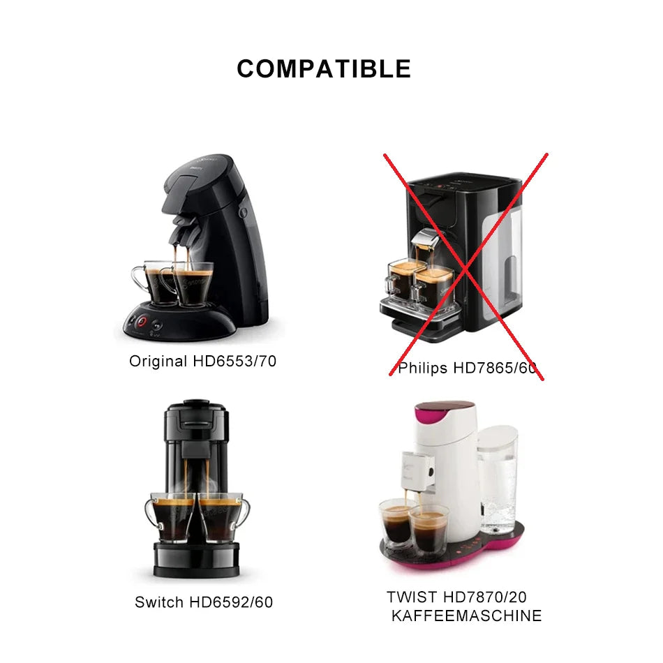 Capsule Réutilisable Senseo – Café Écologique et Économique compatible avec plusieurs modèles de machines à café Senseo