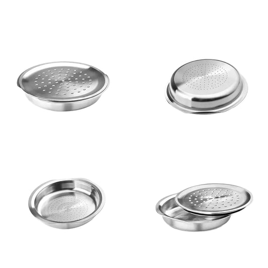 Capsule Réutilisable Senseo – Café Écologique et Économique en acier inoxydable vue sous plusieurs angles