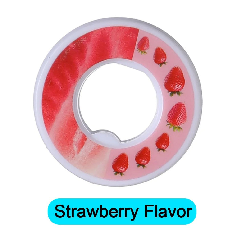 Capsules aromatisées pour gourde à saveur de fraise avec un design coloré pour rehausser l'eau