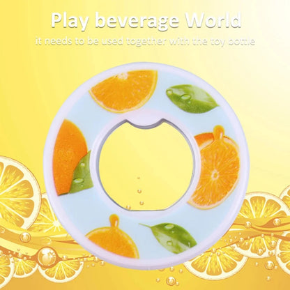 Capsules aromatisées pour gourde avec motifs d'agrumes pour une infusion de saveur fruitée