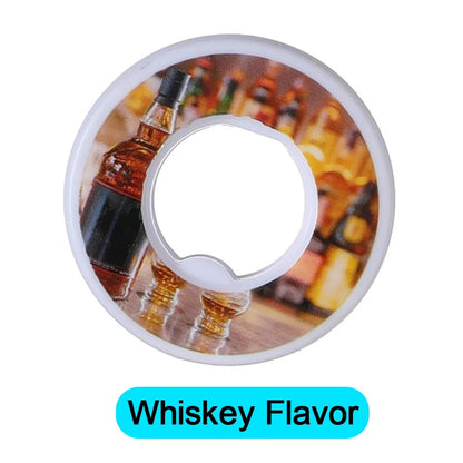 Capsules aromatisées pour gourde au goût whiskey, idéales pour personnaliser vos boissons
