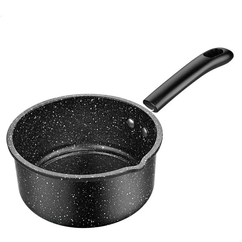 Casserole antiadhésive avec ou sans couvercle – Compatible gaz et induction, idéale pour la cuisine quotidienne