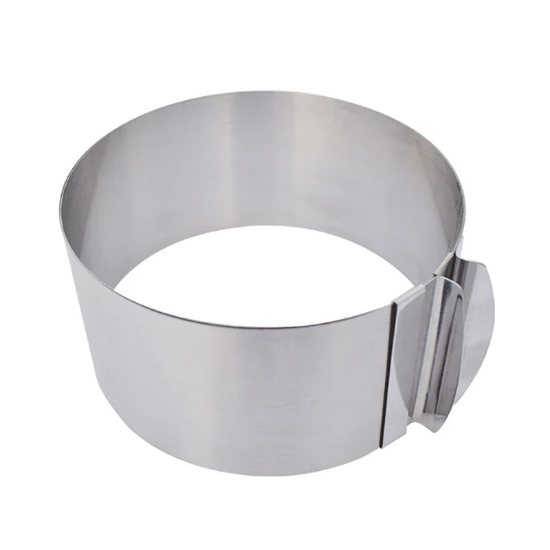 Cercle à Gâteau Réglable Inox – Rond ou Carré en acier inoxydable pour la pâtisserie professionnelle