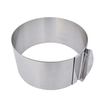 Cercle à Gâteau Réglable Inox – Rond ou Carré en acier inoxydable pour la pâtisserie professionnelle