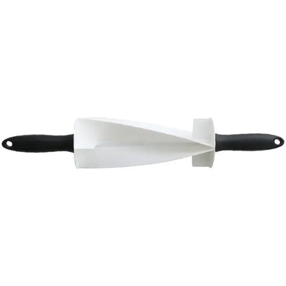 Coupe-Pâte à Croissants – Rouleau de Découpe en plastique noir et blanc pour la pâtisserie facile