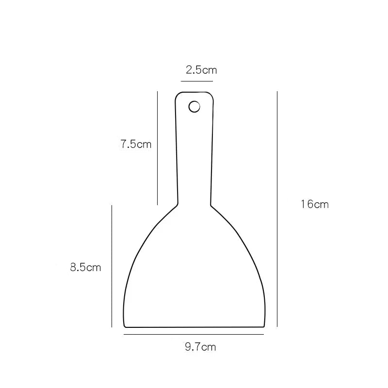Coupe-Pâte & Racloir à Pâte – Couper, Rassembler avec des dimensions de 16 cm par 9,7 cm