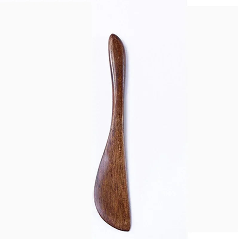 Couteau à Beurre en Bois Japonais – Spatule Tartineur Écologique et Élégant pour servir avec style