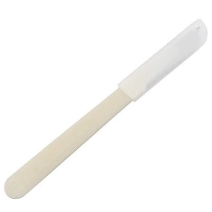 Couteau Décoratif à Pain Inox avec manche blanc pour découper et décorer le pain