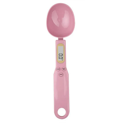 Cuillère Balance Électronique 500 g – Écran LCD en rose, pratique pour mesurer avec précision les ingrédients