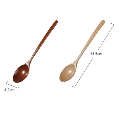 Cuillère en Bois Phoebe Ustensile Cuisine 23,5 cm, idéale pour la cuisine avec un design élégant