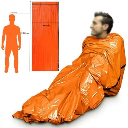 dimensions de la couverture de survie du kit de survie