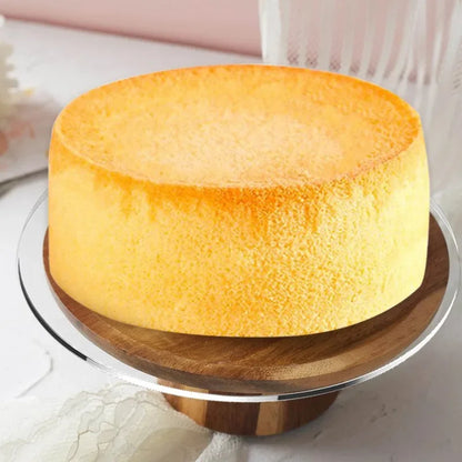 Disque à Gâteau Transparent en Acrylique – 5 à 30 cm pour réserver et présenter vos créations pâtissières