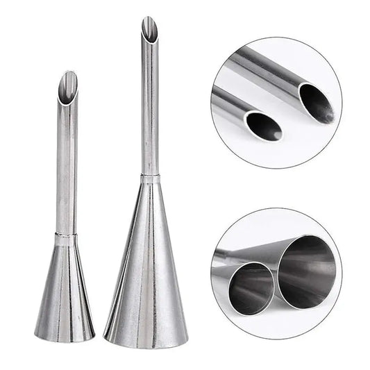 Douille à Pâtisserie Inox – Décorations Cupcakes Faciles en acier inoxydable Ustensiles de chef