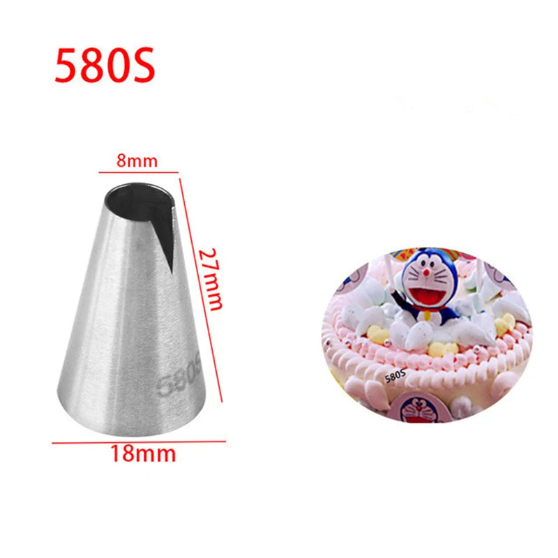 Douille Saint-Honoré en Inox pour Décoration Pâtisserie, outil essentiel pour embellir les gâteaux.