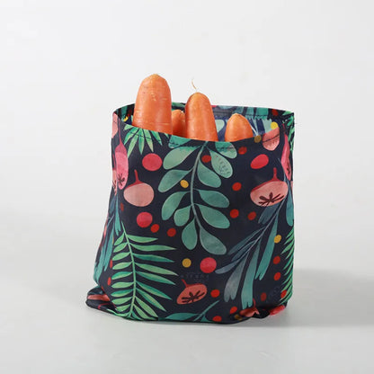 Bee Wraps alimentaires réutilisables en cire d’abeille sac réutilisable motif floral contenant des carottes
