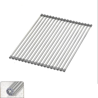 Égouttoir à Vaisselle Extensible Inox pour une cuisine moderne et gain de place